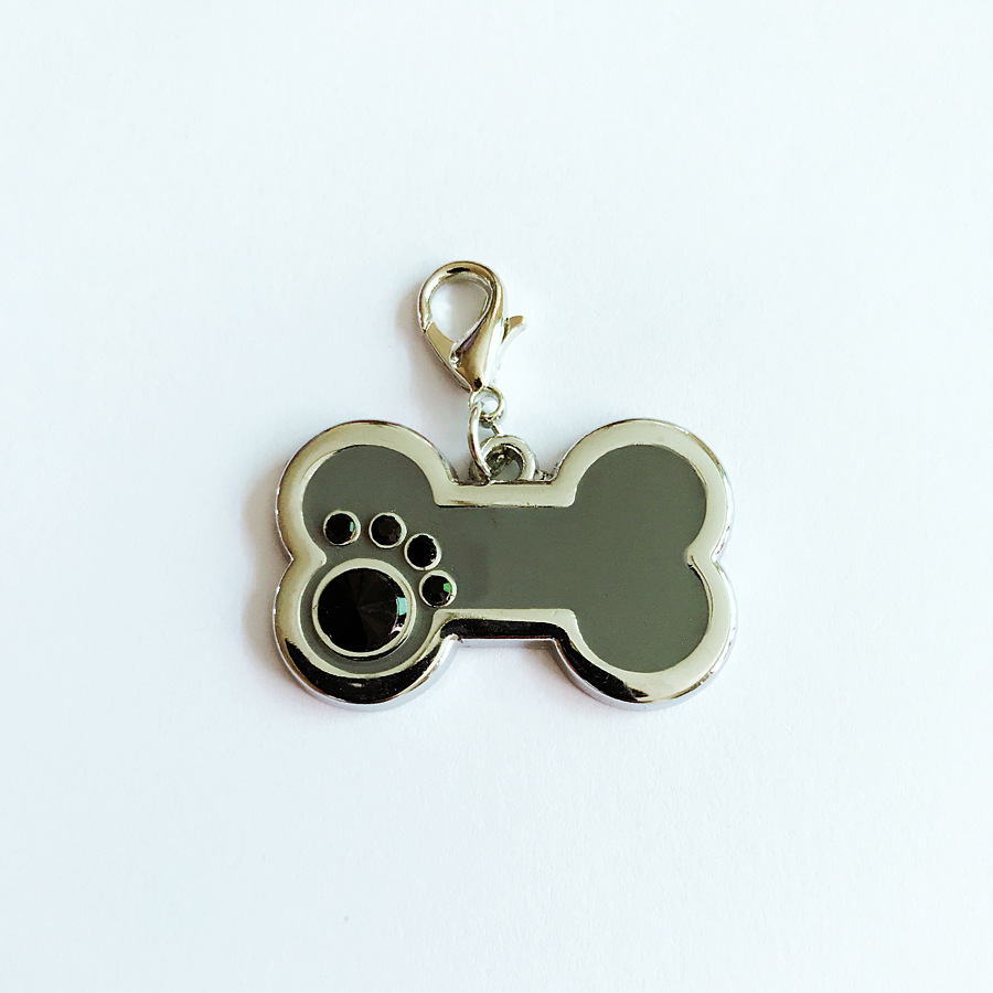 Keyring Key Chain Dog Bone Dog Paw Design Keychain Pendant Ring Holder New Fashion Pet Collars Charms Accessories for Dog Lovers Gifts