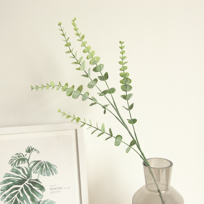 5 forks plastic eucalyptus simulation branch display flower home & wedding decoration artificial bouquet fake plant flower wall, Red
5 forks plastic eucalyptus simulation branch display flower home & wedding decoration artificial bouquet fake plant flower wall, Red