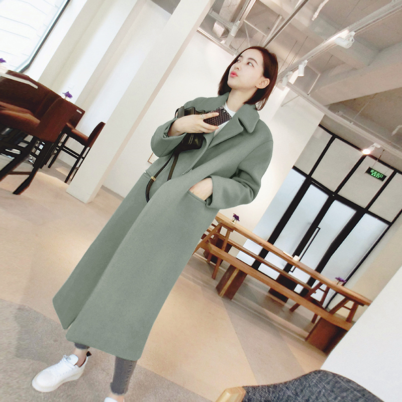 V-Neck Winter New Women Autumn Covered Button Pockets Wool Coat Female Casual Slim Comfortable Temperament Tweet Coat ZX1339, Black 
V-Neck Winter New Women Autumn Covered Button Pockets Wool Coat Female Casual Slim Comfortable Temperament Tweet Coat ZX1339, Black