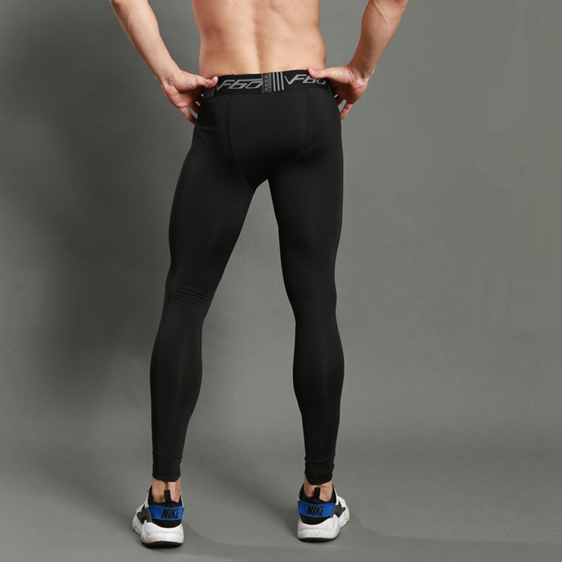 Men Running Tights Pants 2020 Men Sports Legging Sportswears Quick Dry Breathable Pro Compression Gym Fitness Athletic Trousers, Style3-red