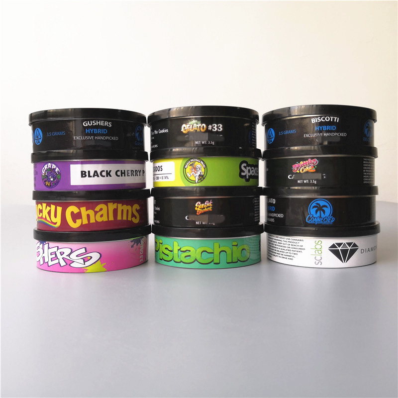 mix Jungle Boys Tin 73.3*24mm Cali pressitin tuna Tin Candry HerbTin Clear Peel Off Lid black Cover Smell proo2
mix Jungle Boys Tin 73.3*24mm Cali pressitin tuna Tin Candry HerbTin Clear Peel Off Lid black Cover Smell proo2