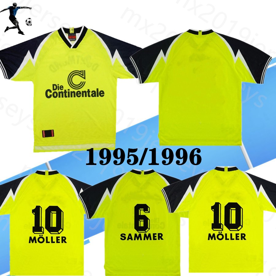 TOP 1995-96 Dort Home Shirt retro Classic soccer jerseys Möller #10 Kohler Chapuisat Lambert 95 96 retro football shirts, 1995/96 home
TOP 1995-96 Dort Home Shirt retro Classic soccer jerseys Möller #10 Kohler Chapuisat Lambert 95 96 retro football shirts, 1995/96 home