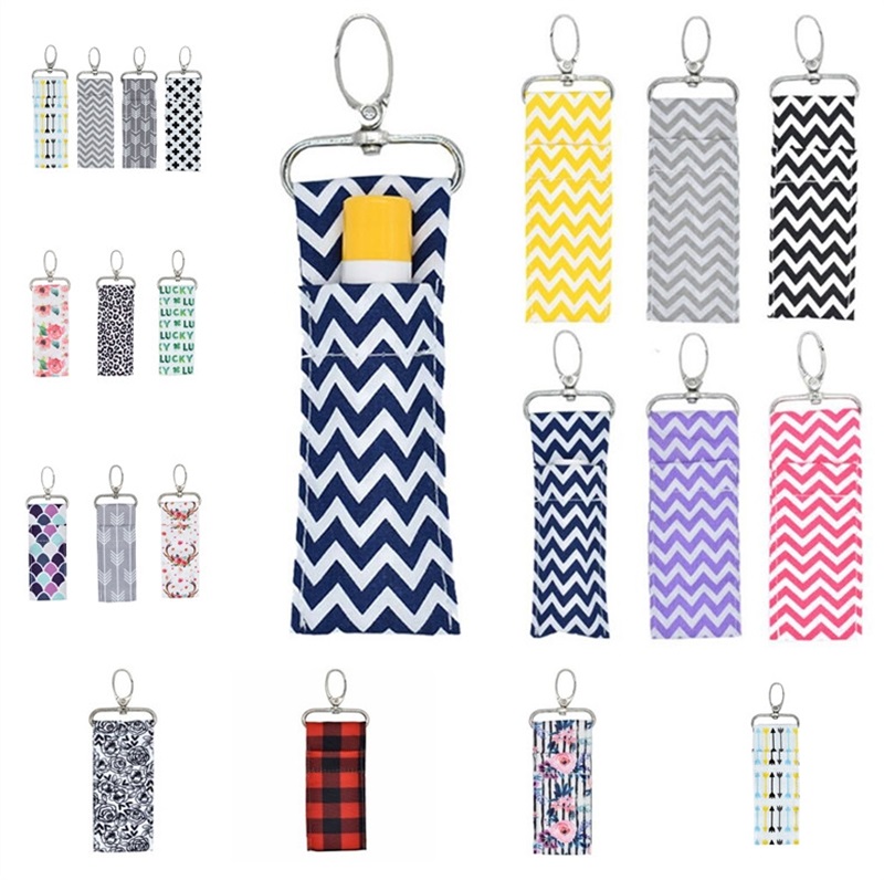 17 Styles Chapstick Holder Women Lip Balm Keychain Classic Ripple Arrow Colorful Print Lip Balm Holder
17 Styles Chapstick Holder Women Lip Balm Keychain Classic Ripple Arrow Colorful Print Lip Balm Holder
