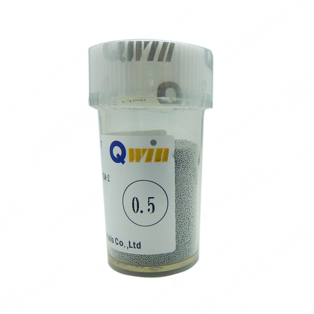 Freeshipping 250K-0.50mm Balls New QWIN 250K 0.5 0.5MM 0.50MM 0.50 MM Good BGA Solder Balls Pb Leaded Sn63Pb37 with tracking number
Freeshipping 250K-0.50mm Balls New QWIN 250K 0.5 0.5MM 0.50MM 0.50 MM Good BGA Solder Balls Pb Leaded Sn63Pb37 with tracking number