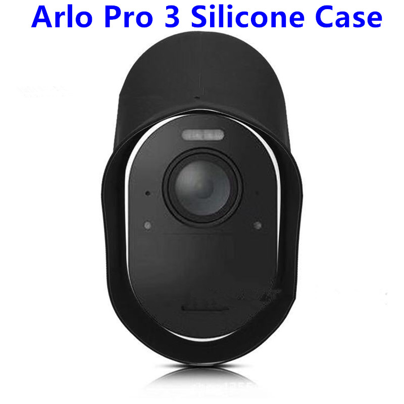 

Silicone Cover Skins for Arlo Pro/2 or Arlo Pro 3/Arlo Go Wireless Security Camera,Water and UV Resistant,Perfect Fitting(Black)