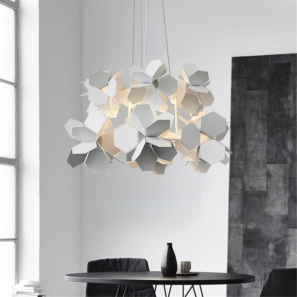 Modern Black Flower Pendant Light Home Living Room Chandelier Retro Metal Suspension Ceiling Lamp Fixture PA0294270H
Modern Black Flower Pendant Light Home Living Room Chandelier Retro Metal Suspension Ceiling Lamp Fixture PA0294270H