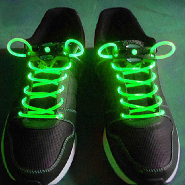 2pcs! Fashion LED Shoelaces Shoe Laces Flashing Light Up Glow Stick Strap Neon Shoe Strings Luminous Laces Disco Party Supplies