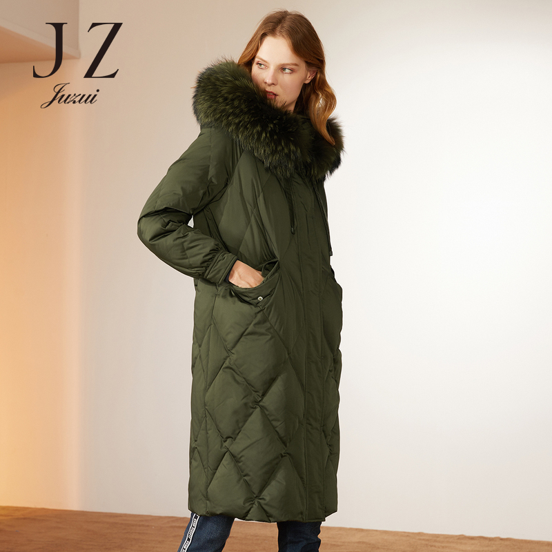 2018 new scorpion fur collar loose white duck down jacket long paragraph over the knee JUZUI, As pic
2018 new scorpion fur collar loose white duck down jacket long paragraph over the knee JUZUI, As pic