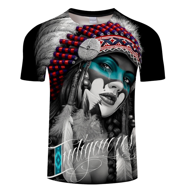 New Spring and summer 3D printing tops short-sleeved feather woman blue skull print casual T-shirt WGTX126, White;black
New Spring and summer 3D printing tops short-sleeved feather woman blue skull print casual T-shirt WGTX126, White;black