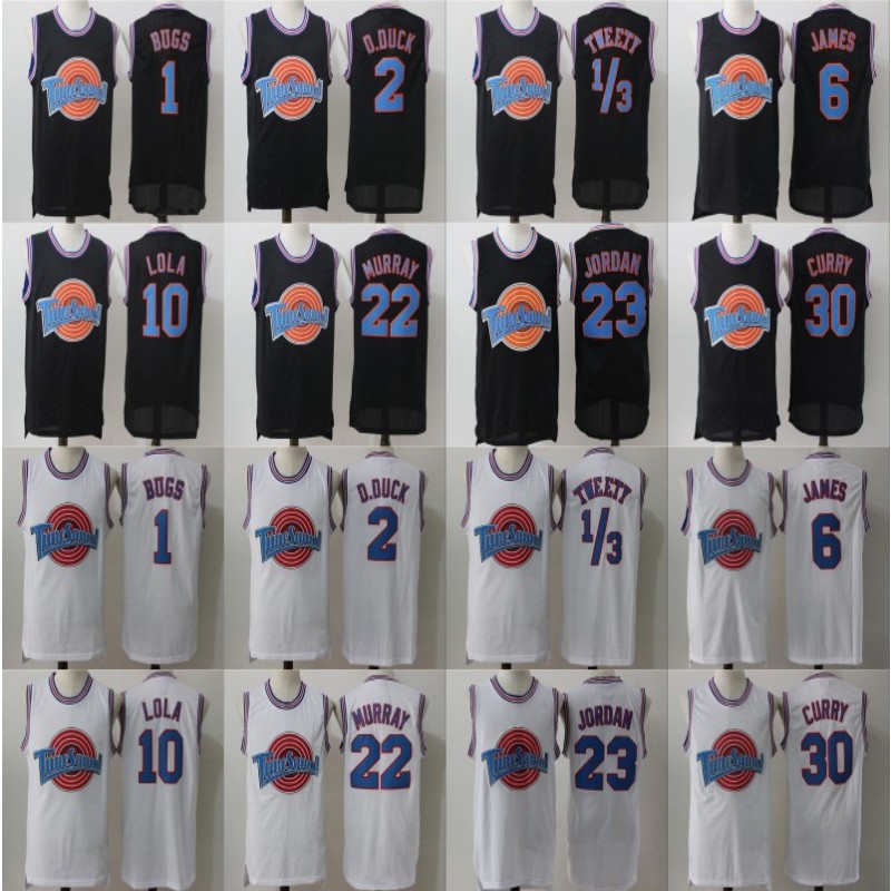 Space Jam Jersey Movie Tune Squad Looney Daffy Duck Bill Murray Lola Bugs Bunny TAZ Tweety LeBron Michael James Basketball Curry Black White, As
Space Jam Jersey Movie Tune Squad Looney Daffy Duck Bill Murray Lola Bugs Bunny TAZ Tweety LeBron Michael James Basketball Curry Black White, As