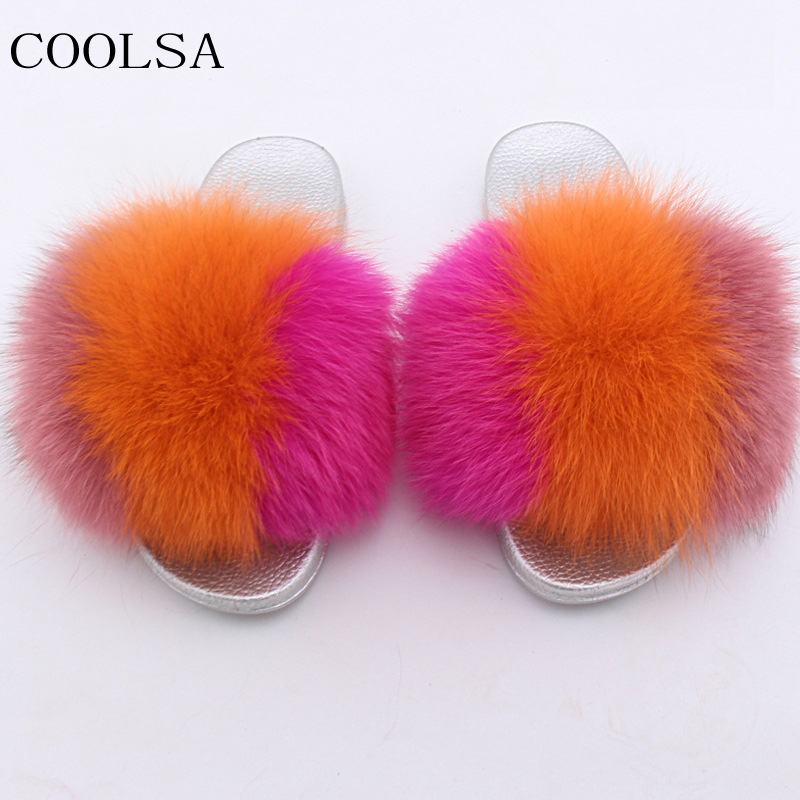 COOLSA Women's Winter Indoor Plush Slippers Flat Bottom Warm Fur Slippers Ladies Fluffy Furry Fur Slides Flip Flops, Gray white
COOLSA Women's Winter Indoor Plush Slippers Flat Bottom Warm Fur Slippers Ladies Fluffy Furry Fur Slides Flip Flops, Gray white