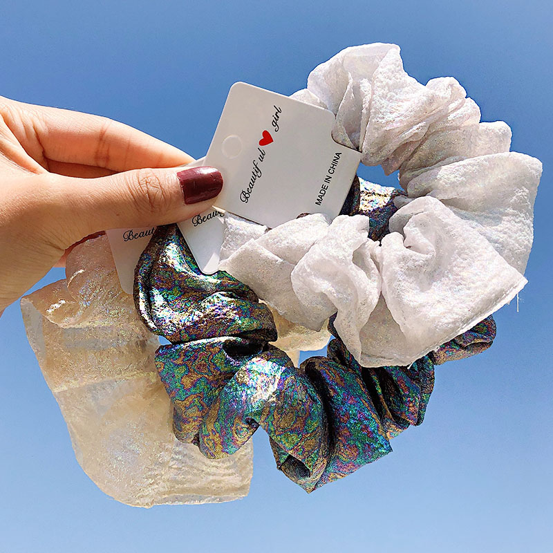 New Cute Colorful Chiffon Soft Scrunchie For Women Girls Ponytail Holder Elastic Hair Bands Rubber Band Fashion Hair Accessories
New Cute Colorful Chiffon Soft Scrunchie For Women Girls Ponytail Holder Elastic Hair Bands Rubber Band Fashion Hair Accessories