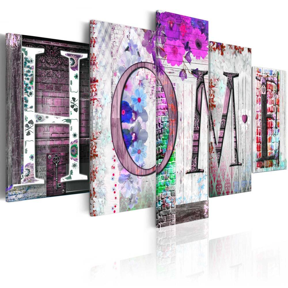 Unframed Hd Printed Home Design Canvas Painting on The Wall Art 5 Pcs Home Decor Modular Pictures Posters (without Frame)