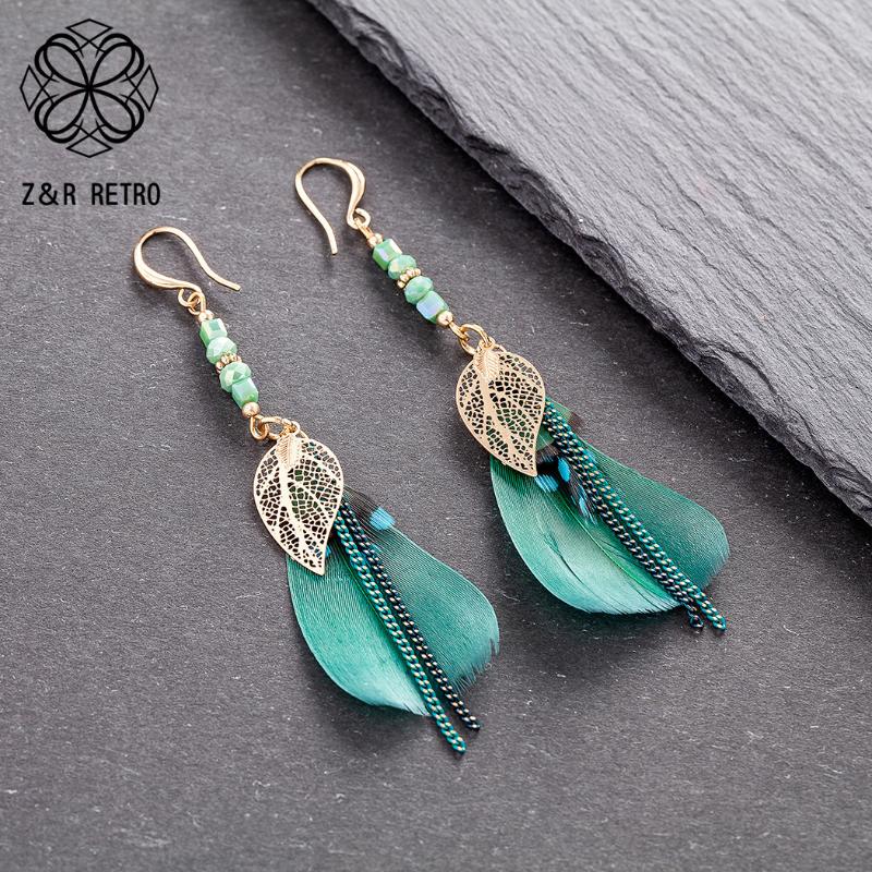 Dangle & Chandelier Earrings Beads Hanging Bohemia Colorful Feather Women's Jewelry Female Decoration Personalized Gifts For Wedding
Dangle & Chandelier Earrings Beads Hanging Bohemia Colorful Feather Women's Jewelry Female Decoration Personalized Gifts For Wedding