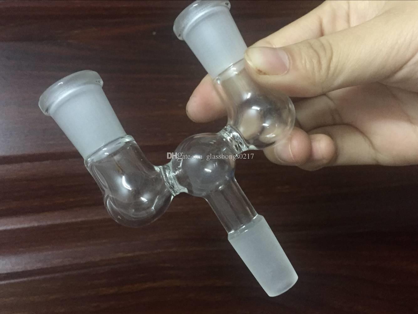 Drop Down dropdown Glass adapter double bowl 18mm female to14male glass adapter for glass bong oil rigs water pipes
Drop Down dropdown Glass adapter double bowl 18mm female to14male glass adapter for glass bong oil rigs water pipes