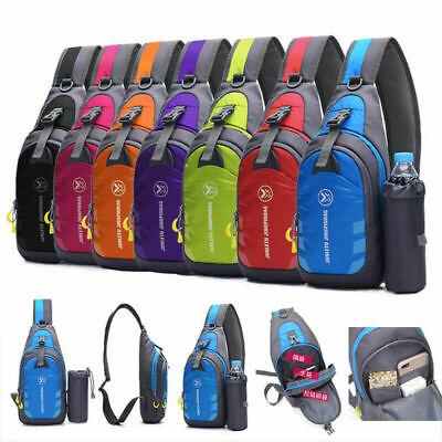 Men Women Nylon Sling Bag Crossbody Shoulder Chest Cycle Daily Travel Outdoor sports messenger bag