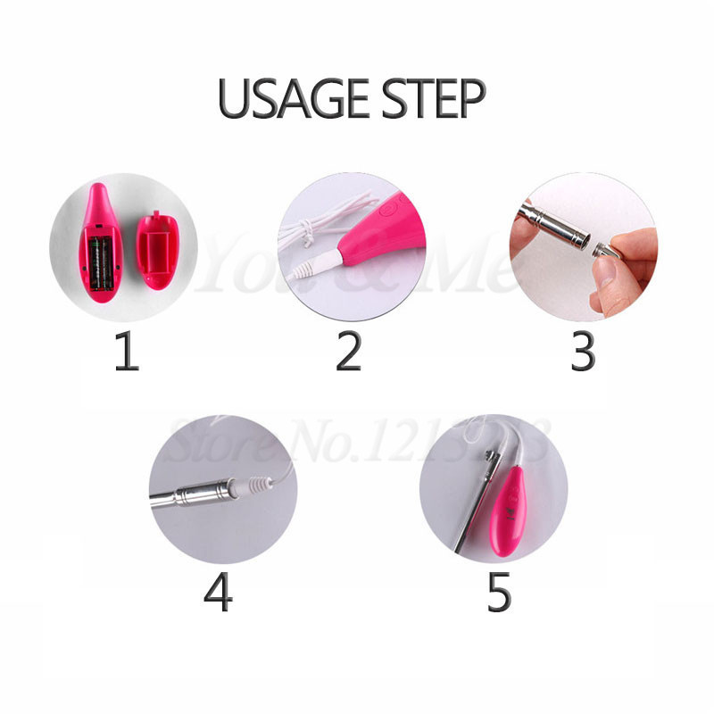 New 4 Size Male Urethra Stimulation Vibrator Urethral Sounds Toys Catheters Chastity Device Vibrating Penis Plugs Adult Sex Toy S18101905