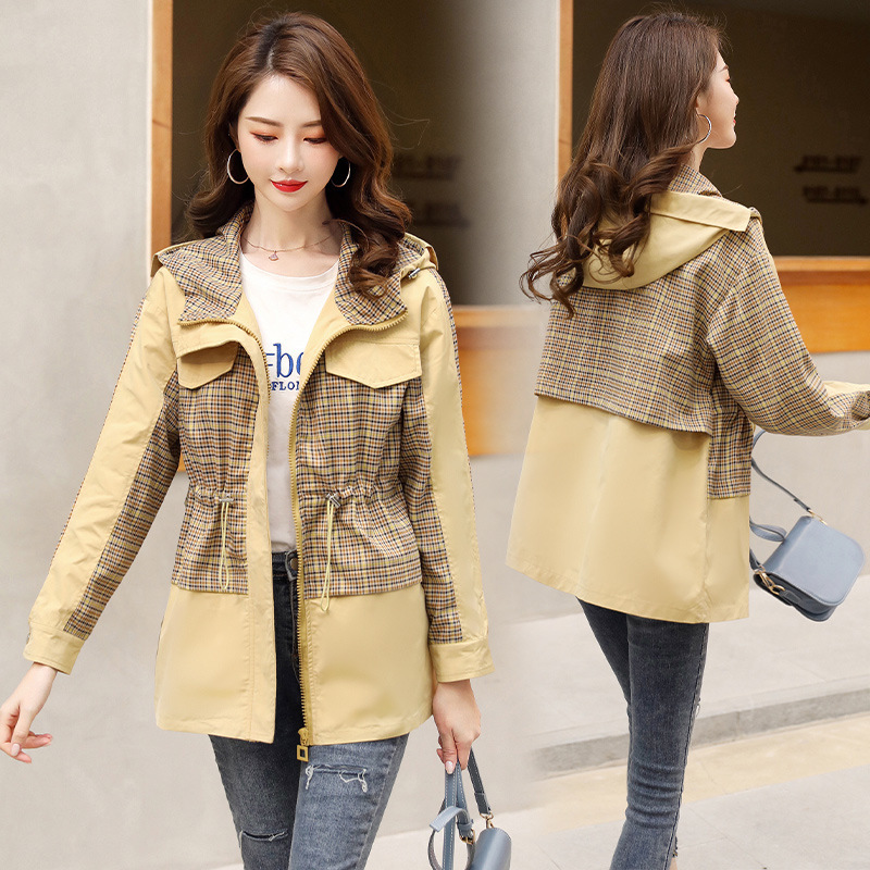 the new women's wear long sleeve hooded easy leisure fashion elegant temperament short coat brief paragraph dust coat, See chart
the new women's wear long sleeve hooded easy leisure fashion elegant temperament short coat brief paragraph dust coat, See chart