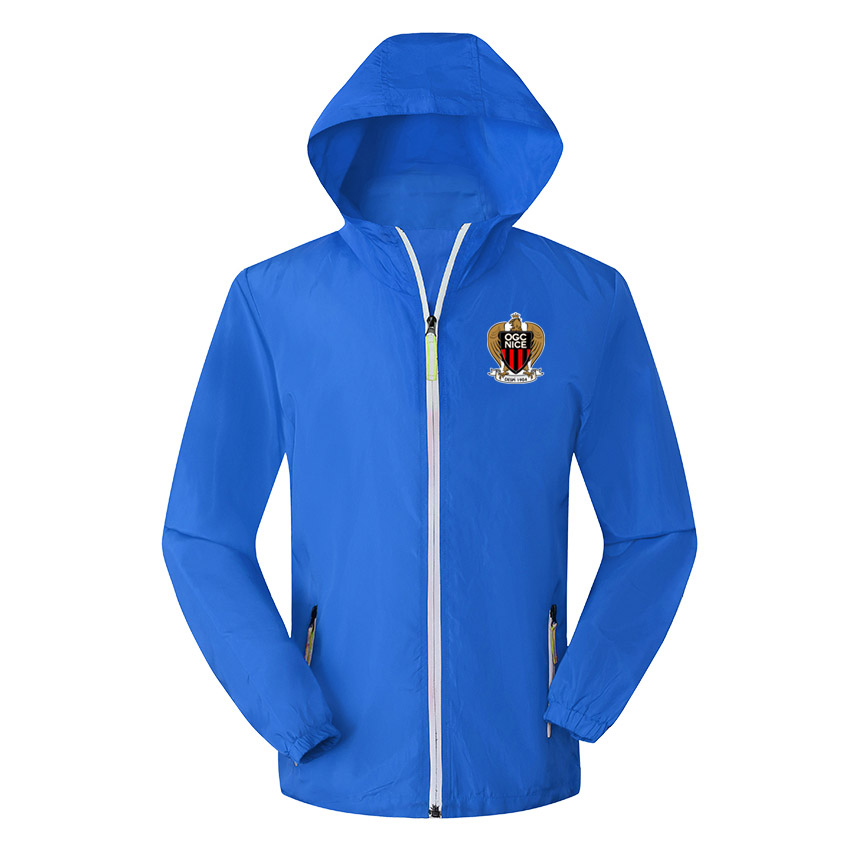 OGC Nice men soccer jacket Hooded Windbreaker Survetement, OGC Nice zipper Windbreaker football jacket hoodie Sportswear Men's Jackets
OGC Nice men soccer jacket Hooded Windbreaker Survetement, OGC Nice zipper Windbreaker football jacket hoodie Sportswear Men's Jackets