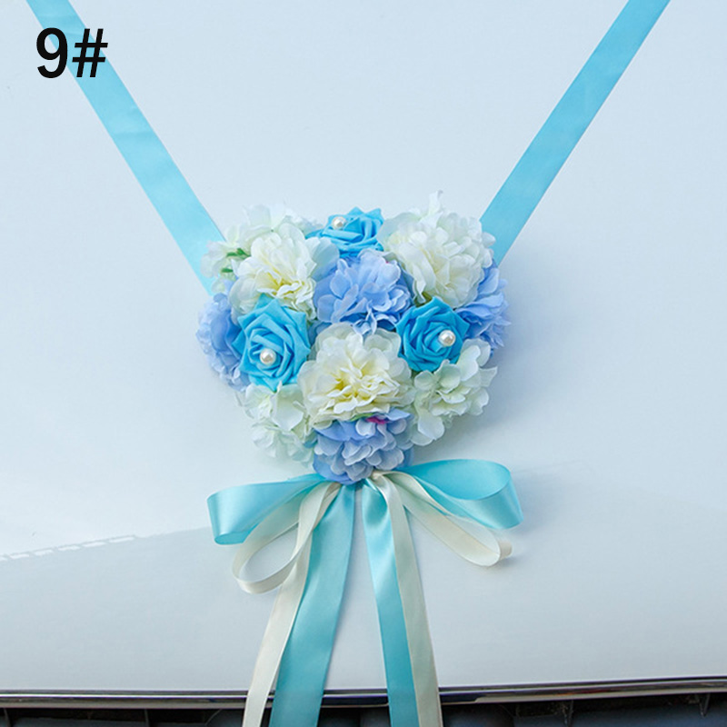 New Sale Wedding Car Decoration Artificial Flowers Ribbon Bowknot Wedding Home Decoration Supplies
New Sale Wedding Car Decoration Artificial Flowers Ribbon Bowknot Wedding Home Decoration Supplies