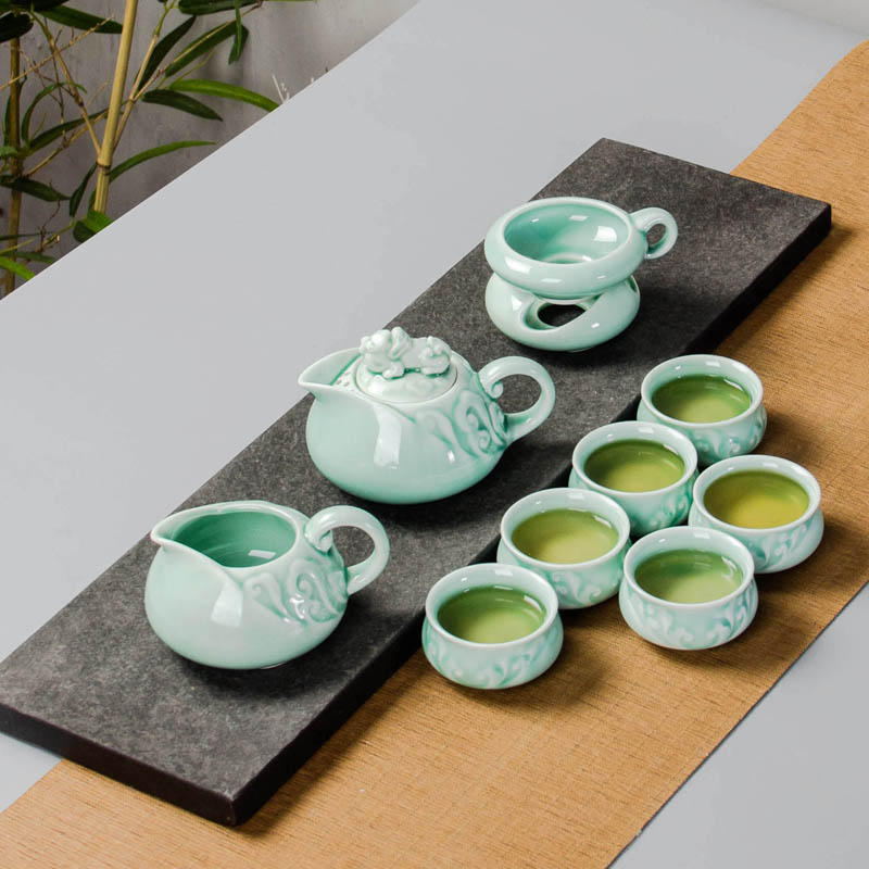 Tea Set Kung Fu Pot Infuser Gaiwan Teapot 2019 China Porcelain Cups Ceramic Serving Cup Teacup Chinese Drinkware High Quality
Tea Set Kung Fu Pot Infuser Gaiwan Teapot 2019 China Porcelain Cups Ceramic Serving Cup Teacup Chinese Drinkware High Quality