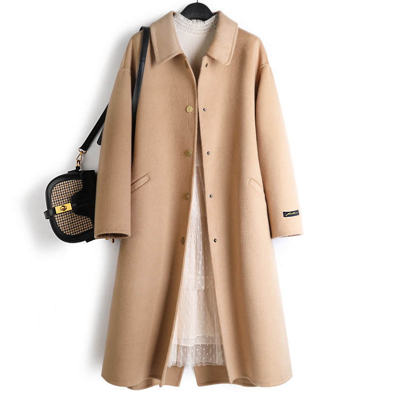 Woolen Coat Female Autumn Ropa Invierno Mujer 2020 Style Coreen Mode Femme Wool Trench Coat Women' Winter Tops Blue Green
Woolen Coat Female Autumn Ropa Invierno Mujer 2020 Style Coreen Mode Femme Wool Trench Coat Women' Winter Tops Blue Green