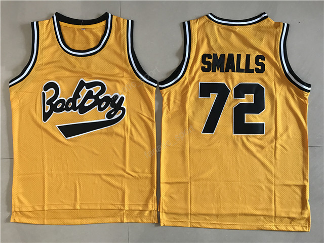 Cheap Movie Basketball Jerseys Bad Boy Notorious Big 72 Biggie Smalls Jersey Men Sport All Stitched Yellow Color Top Quality On Sale
Cheap Movie Basketball Jerseys Bad Boy Notorious Big 72 Biggie Smalls Jersey Men Sport All Stitched Yellow Color Top Quality On Sale