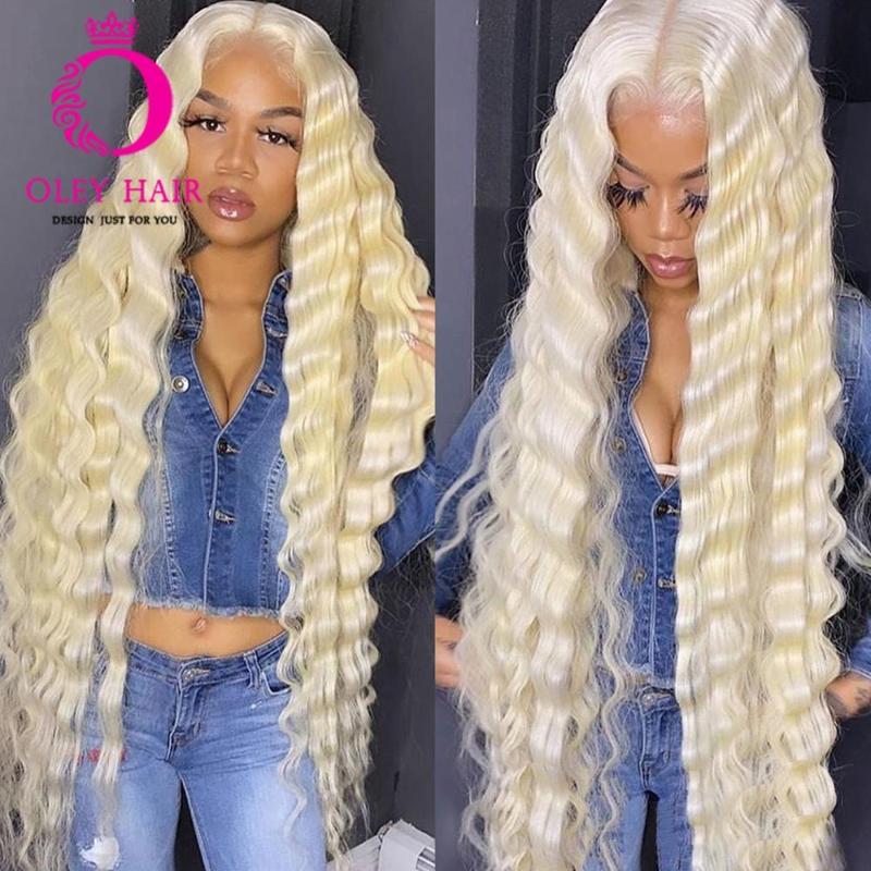 OLEY Hair Heat Resistant 150% Synthetic Wig Glueless 38 Inch Depp Wave Blonde Lace Front Wig Long Cosplay Wigs For Black Women, Blonde color
OLEY Hair Heat Resistant 150% Synthetic Wig Glueless 38 Inch Depp Wave Blonde Lace Front Wig Long Cosplay Wigs For Black Women, Blonde color