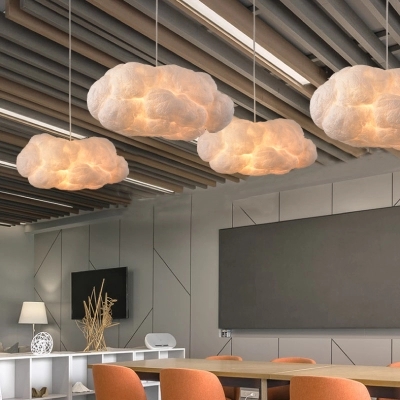 Nordic Clouds Pendant Lights Silk Lamp Dark Clouds Hanglamp Personality Decorate Hanging Light For Hotel Lobby Restaurant
Nordic Clouds Pendant Lights Silk Lamp Dark Clouds Hanglamp Personality Decorate Hanging Light For Hotel Lobby Restaurant