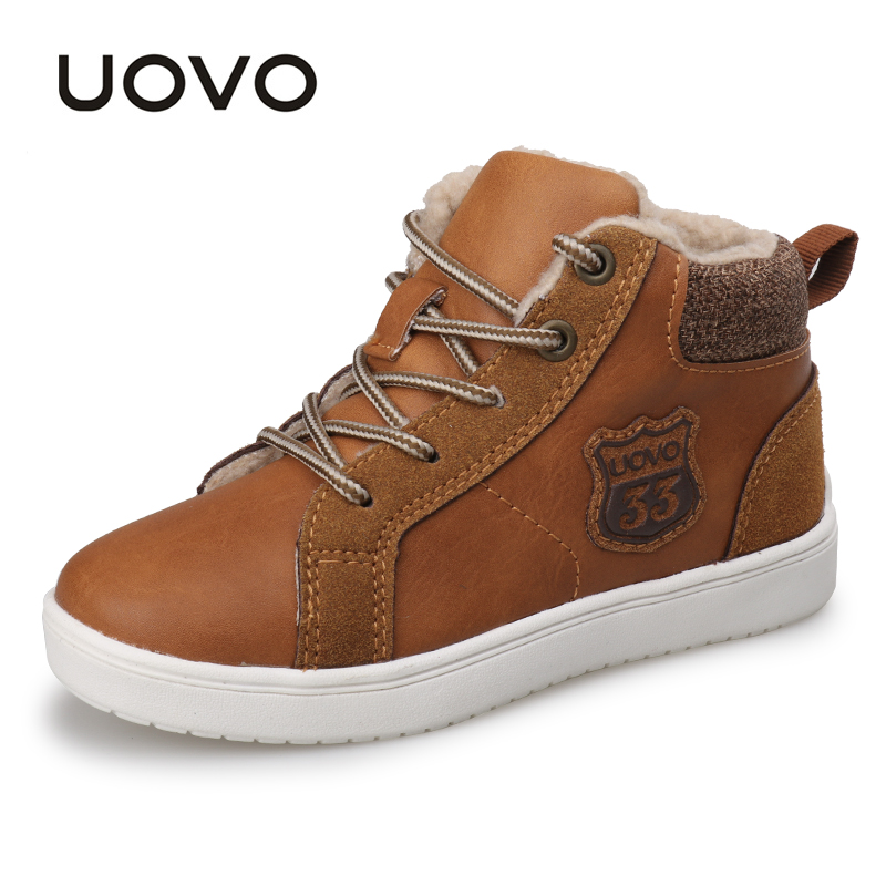 UOVO 2018 new autumn & winter walking shoes fashion boys casual shoes children sneaker warm comforable kids shoes Eur29#-35#, Dark grey
UOVO 2018 new autumn & winter walking shoes fashion boys casual shoes children sneaker warm comforable kids shoes Eur29#-35#, Dark grey