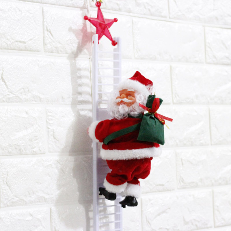 High Santa Claus Ornament Singing Electric Stair Climbing Santa Claus Toy for Christmas Decoration UEJ
High Santa Claus Ornament Singing Electric Stair Climbing Santa Claus Toy for Christmas Decoration UEJ