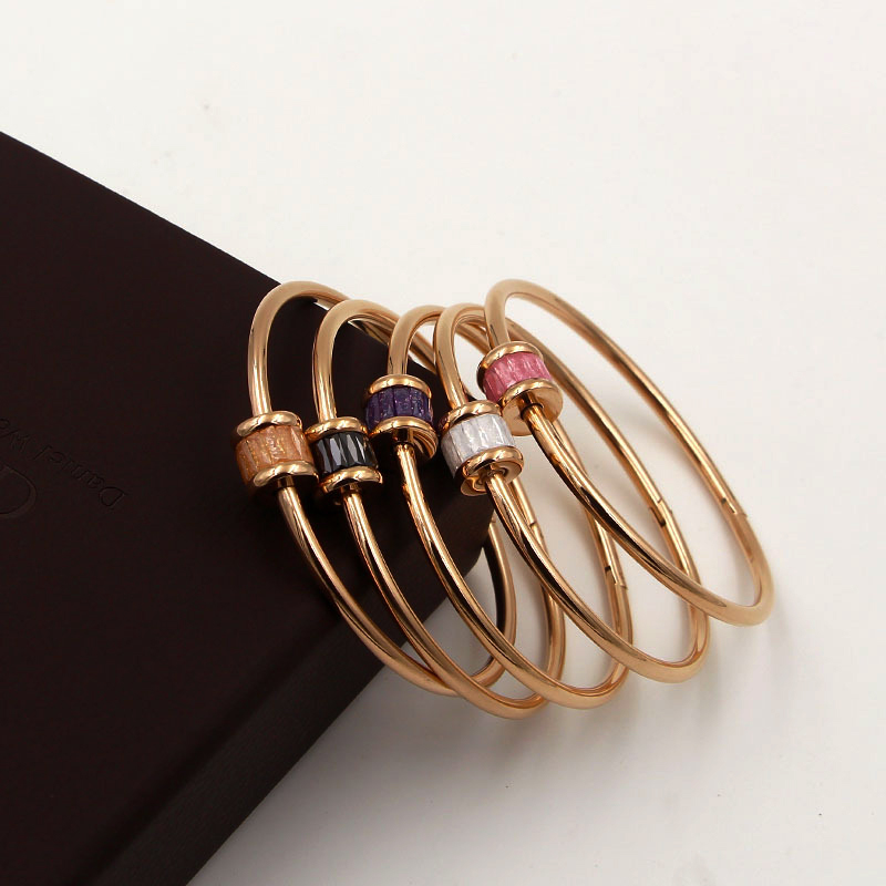Wholesale- lady 18K rose gold plated Ice stone bracelet fashion simplicity five colors and free shipping
Wholesale- lady 18K rose gold plated Ice stone bracelet fashion simplicity five colors and free shipping