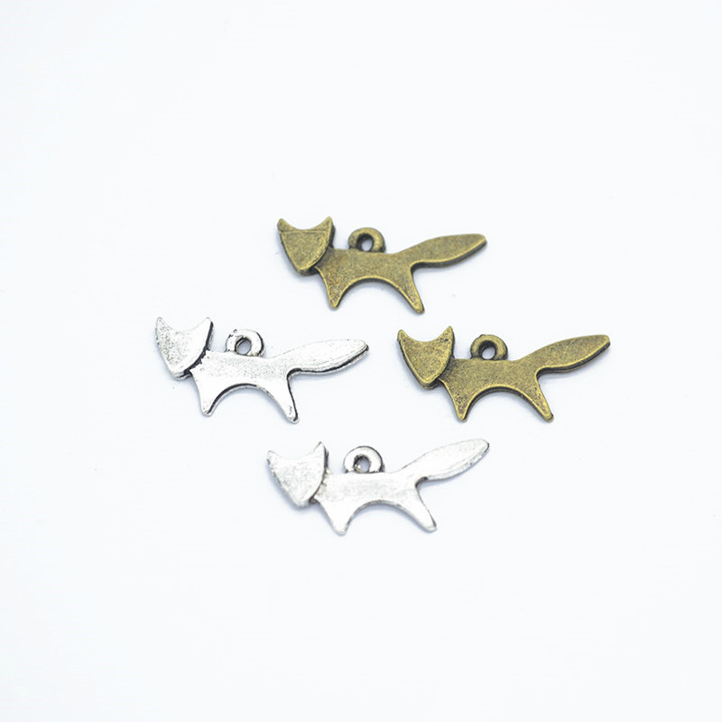 100pcs/pack Fox Charms DIY Jewelry Making Pendant Fit Bracelets Necklaces Earrings Handmade Crafts Silver Bronze Charm
100pcs/pack Fox Charms DIY Jewelry Making Pendant Fit Bracelets Necklaces Earrings Handmade Crafts Silver Bronze Charm