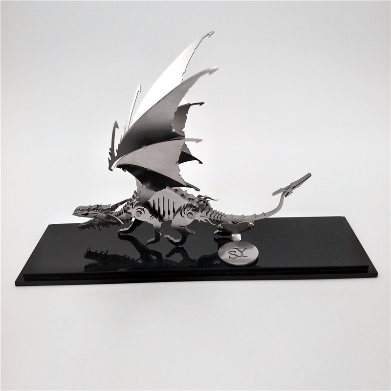 Frost dragon 3D Steel metal puzzle assemble gift and toy DIY and finished modelF
Frost dragon 3D Steel metal puzzle assemble gift and toy DIY and finished modelF