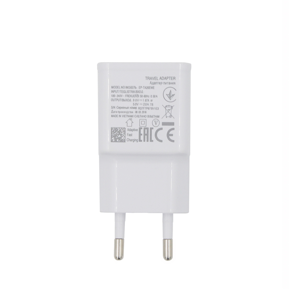 Minismile Universal Smart Travel EU Plug USB 5V / 9V Self-adaptive Wall Quick Charger Adapter for Mobile Phone
Minismile Universal Smart Travel EU Plug USB 5V / 9V Self-adaptive Wall Quick Charger Adapter for Mobile Phone