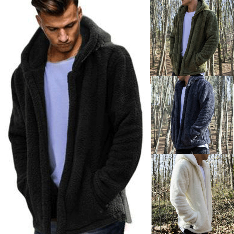 HIRIGIN Newest Men's Winter Slim Casual Warm Hooded Coat Men Jacket Fleece Outwear New Snow Thick Suit Clothes, Black
HIRIGIN Newest Men's Winter Slim Casual Warm Hooded Coat Men Jacket Fleece Outwear New Snow Thick Suit Clothes, Black