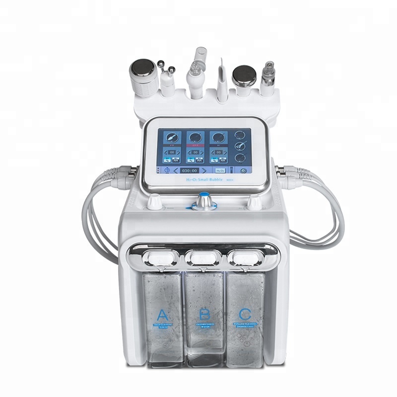 Facial Treatment H2O2 Hydra Aqua Water Skin Peel Dermabrasion Oxygen Facial Machine
Facial Treatment H2O2 Hydra Aqua Water Skin Peel Dermabrasion Oxygen Facial Machine