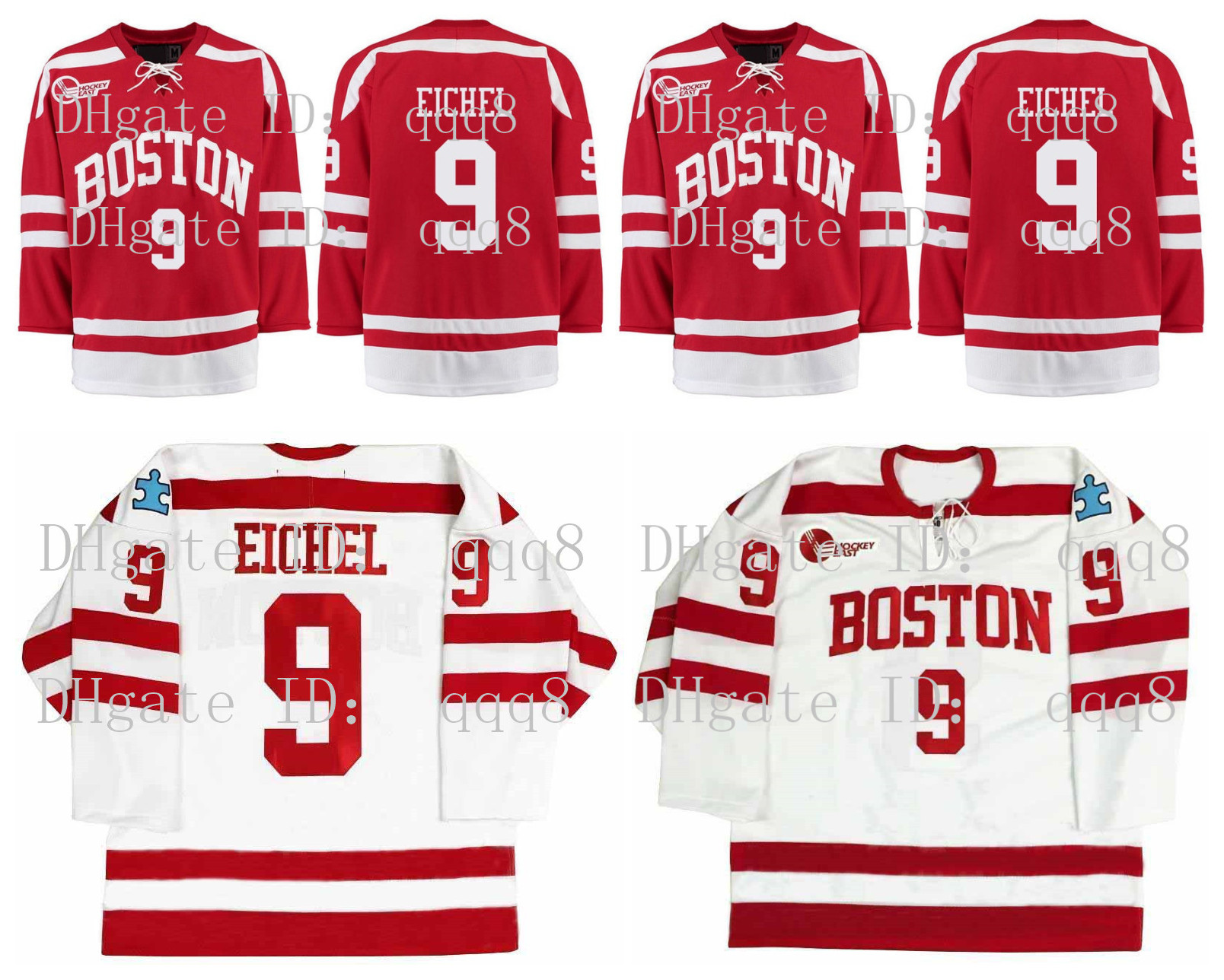 9 Jack Eichel Jersey NCAA SIGNED Boston University Jersey 9 Jack Eichel Red White 100% Stitching Custom Hockey Jerseys
9 Jack Eichel Jersey NCAA SIGNED Boston University Jersey 9 Jack Eichel Red White 100% Stitching Custom Hockey Jerseys