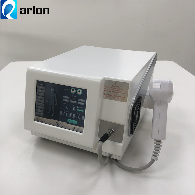 Pneumatic extracorporeal shockwave therapy machine for body pain relief Third generation design, light but powerful, durable and intelligent
Pneumatic extracorporeal shockwave therapy machine for body pain relief Third generation design, light but powerful, durable and intelligent