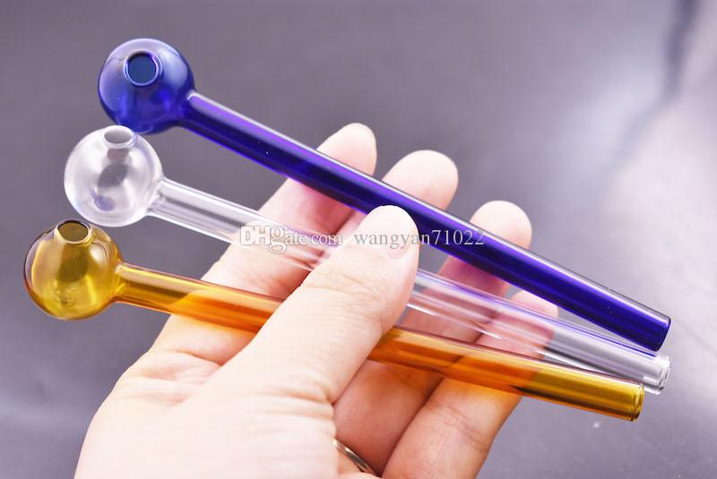 13cm Big Pyrex Glass Oil Burner Pipe Clear Blue Green 5inch Cheap Glass Oil tube nail Pipe Water Hand Pipes Smoking Accessories
13cm Big Pyrex Glass Oil Burner Pipe Clear Blue Green 5inch Cheap Glass Oil tube nail Pipe Water Hand Pipes Smoking Accessories