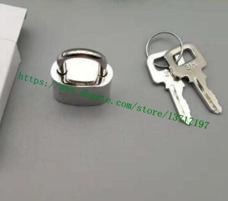 Top Grade Shine Silvery Tone Stainless Alloy Metal Lock including 1 lock 2 keys free shipping, Black
Top Grade Shine Silvery Tone Stainless Alloy Metal Lock including 1 lock 2 keys free shipping, Black