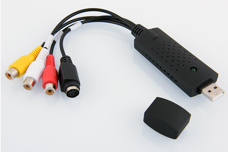 USB2.0 DVR Cards VHS DVD Converter Convert Analog Video To Digital Format o Record Capture Card quality PC Adapter