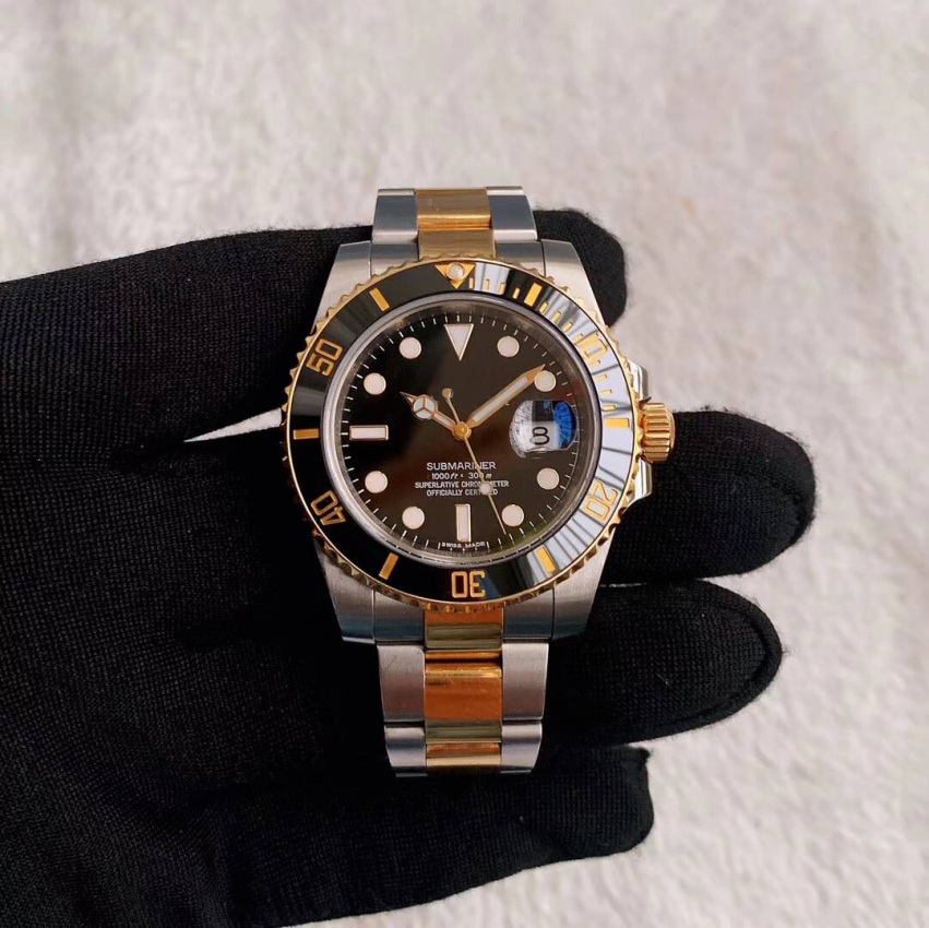 2020 High Quality Watcshes + Frame Black Ceramic Bezel Dial 116613 16613 Stainless Steel Asian 2813 Mechanical Automatic Men's Watch, Black +top box
2020 High Quality Watcshes + Frame Black Ceramic Bezel Dial 116613 16613 Stainless Steel Asian 2813 Mechanical Automatic Men's Watch, Black +top box