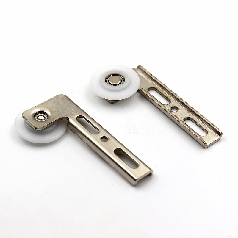 Wardrobe Closet Sliding Door Wheel Furniture Caster Side-Mounted Pulley Sheave Drawer External Mounting Cabinet