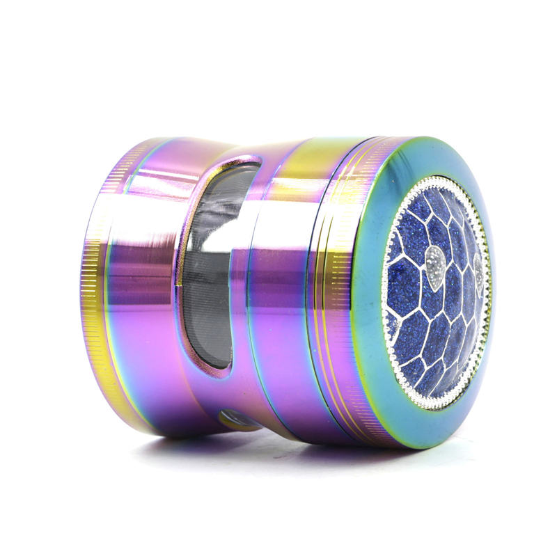 DHL Tobacco Herb Lighting Grinder 4 piece 50mm 55mm 63mm Smoking Set aluminum alloy pollen press catcher metal grinders
DHL Tobacco Herb Lighting Grinder 4 piece 50mm 55mm 63mm Smoking Set aluminum alloy pollen press catcher metal grinders