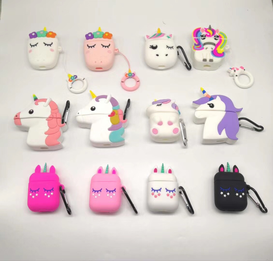 Luxury Designer 3D Avocado Rainbow Unicorn Silicon Cartoon Case For Airpods 1/2 With 90 Degree Flexible Opening Protective Case
Luxury Designer 3D Avocado Rainbow Unicorn Silicon Cartoon Case For Airpods 1/2 With 90 Degree Flexible Opening Protective Case