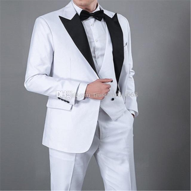 New Arrival One Button Groomsmen Peak Lapel Groom Tuxedos Men Suits Wedding/Prom Best Man Blazer ( Jacket+Pants+Vest+Tie) A526, Same as image 
New Arrival One Button Groomsmen Peak Lapel Groom Tuxedos Men Suits Wedding/Prom Best Man Blazer ( Jacket+Pants+Vest+Tie) A526, Same as image