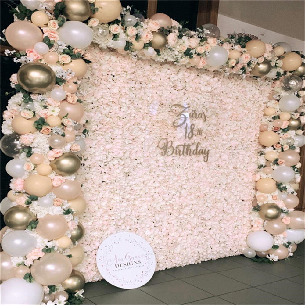 40*60cm White Theme Wedding Rose Hydrangea Flower Wall Silk Artificial Flower Panel For Wedding Party Arch Decor, As pic
40*60cm White Theme Wedding Rose Hydrangea Flower Wall Silk Artificial Flower Panel For Wedding Party Arch Decor, As pic