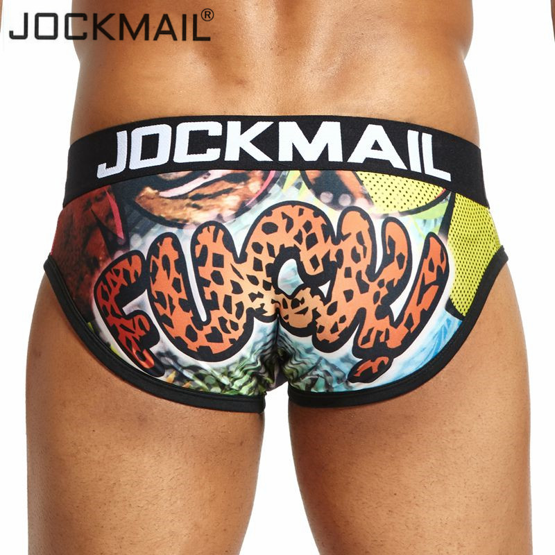 JOCKMAIL Sexy Men Underwear Print Cartoon Briefs Shorts Bulge Pouch Underpants Clothing Gay Underwear calzoncillos hombre slips, 15 
JOCKMAIL Sexy Men Underwear Print Cartoon Briefs Shorts Bulge Pouch Underpants Clothing Gay Underwear calzoncillos hombre slips, 15