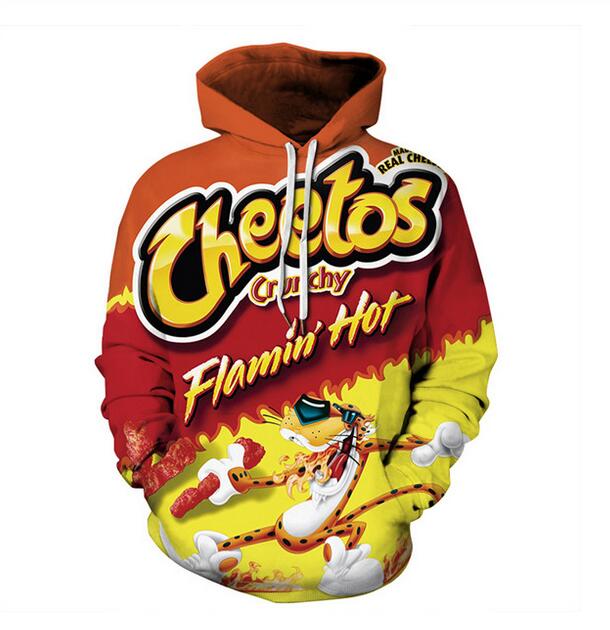 Hot Fashion Streetwear 3D HD Print Casual Cheetos Food Hoodies Sweatshirts Men Women Hoodie Jacket Coat LM020, Multicolor
Hot Fashion Streetwear 3D HD Print Casual Cheetos Food Hoodies Sweatshirts Men Women Hoodie Jacket Coat LM020, Multicolor